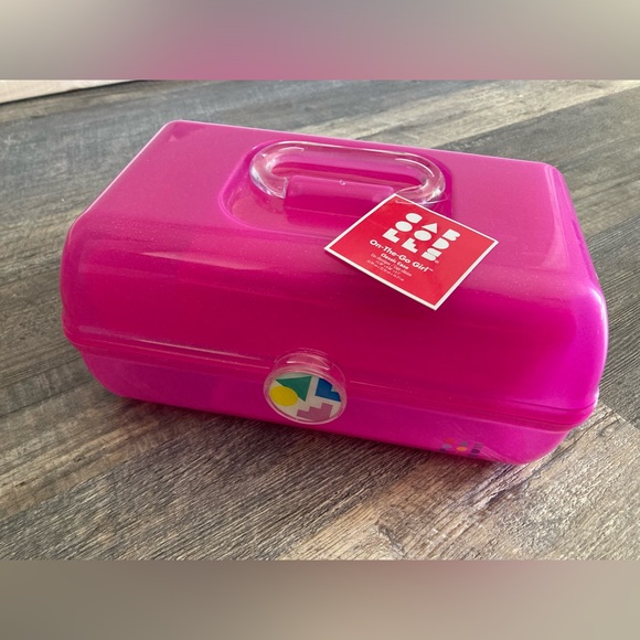 Caboodles On-The-Go Girl Pink Storage Makeup Case - Picture 1 of 2